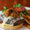 Burger at Bistro Cache